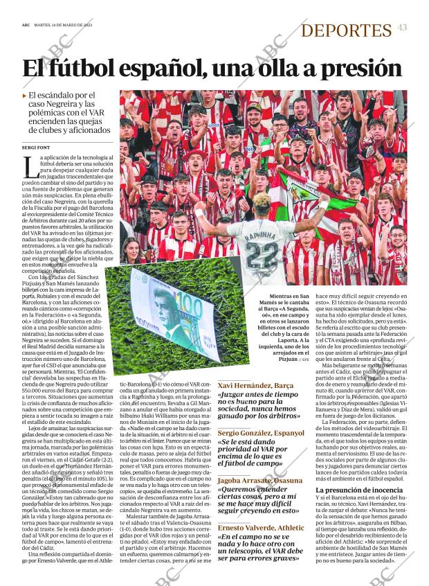 ABC MADRID 14-03-2023 página 43