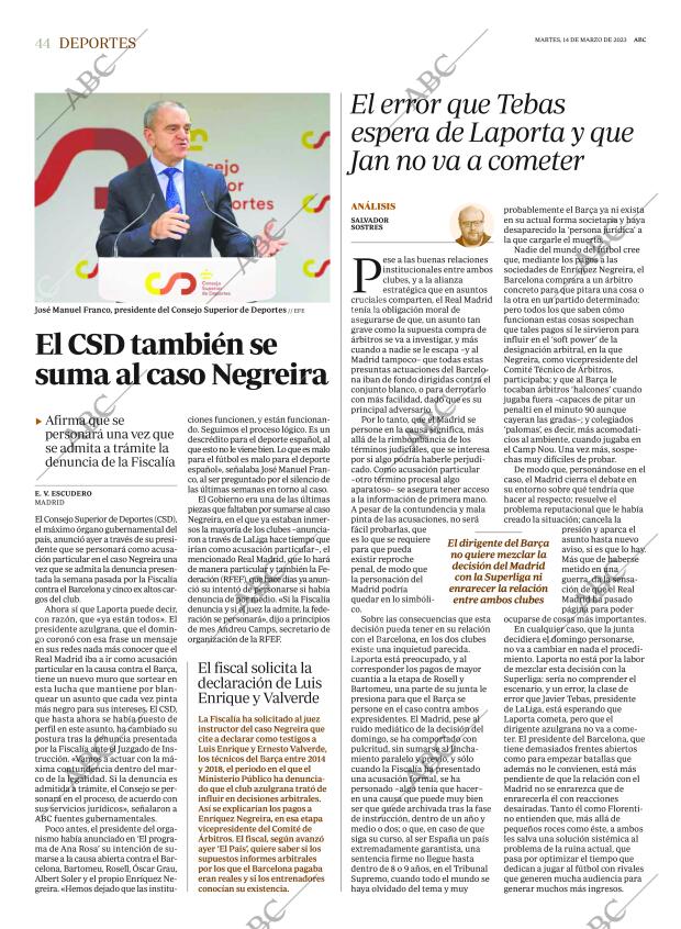 ABC MADRID 14-03-2023 página 44