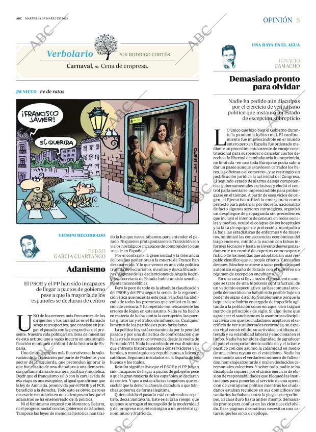 ABC MADRID 14-03-2023 página 5
