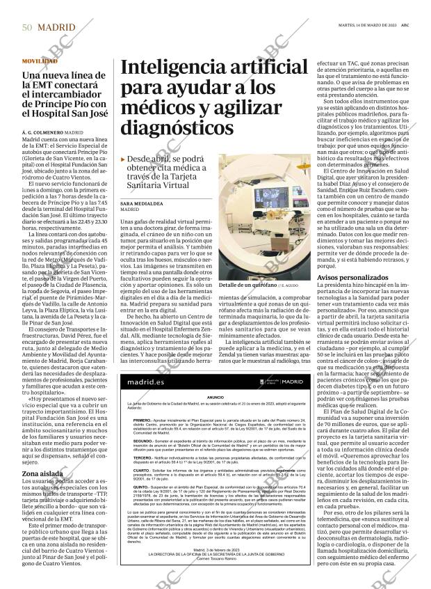 ABC MADRID 14-03-2023 página 50