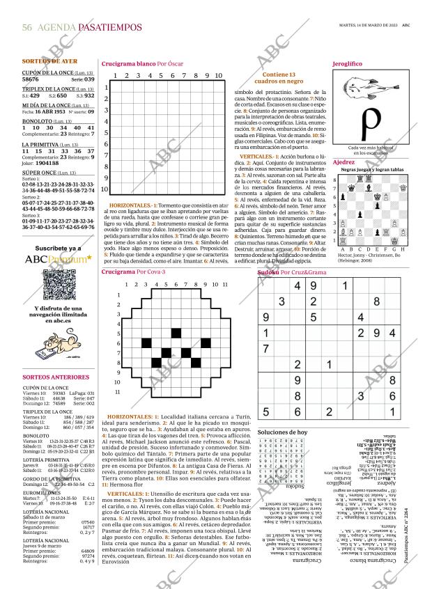 ABC MADRID 14-03-2023 página 56