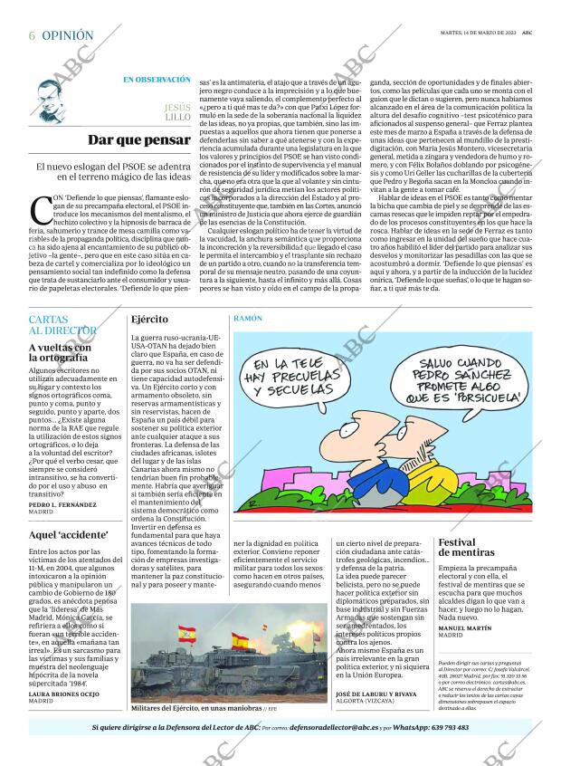 ABC MADRID 14-03-2023 página 6