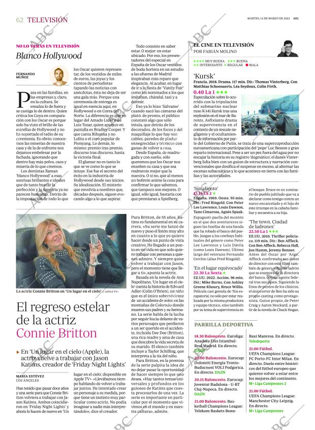 ABC MADRID 14-03-2023 página 62