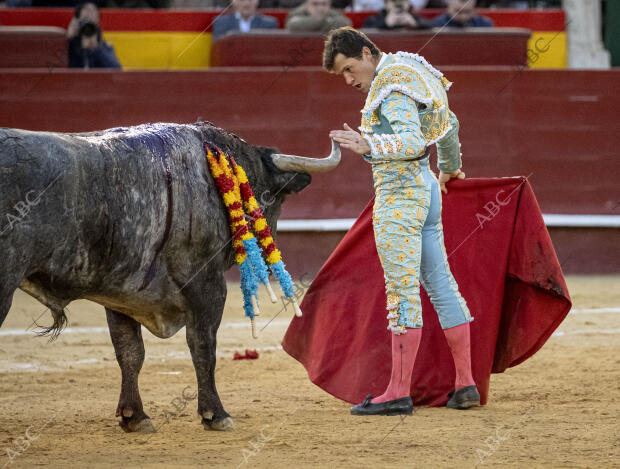 Daniel Luque en la Feria de Fallas de Valencia