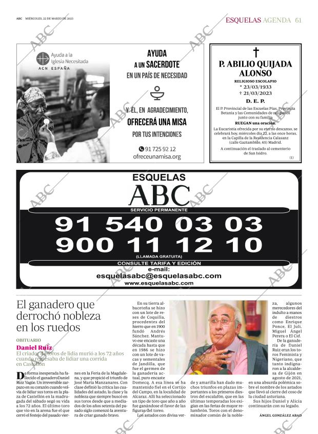 ABC MADRID 22-03-2023 página 61