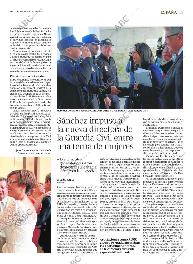 ABC MADRID 24-03-2023 página 15