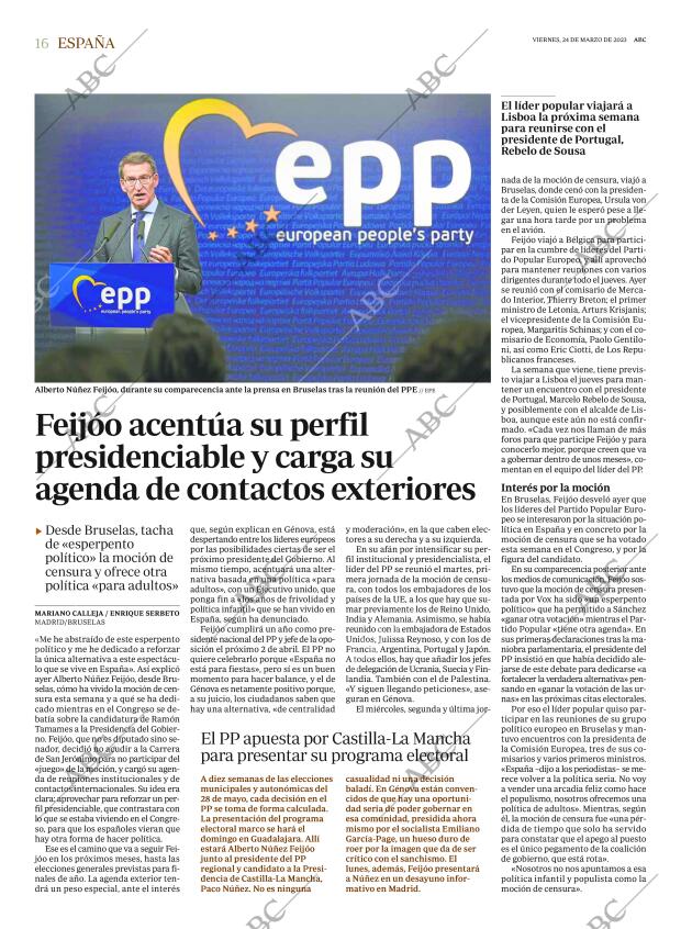 ABC MADRID 24-03-2023 página 16