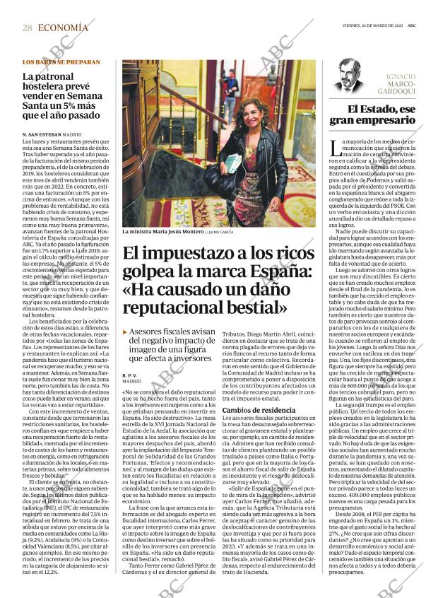 ABC MADRID 24-03-2023 página 28