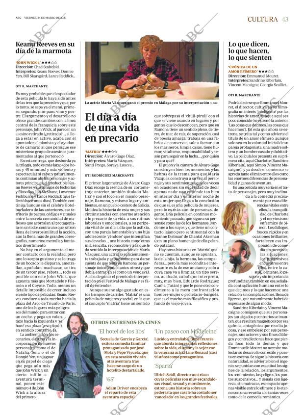 ABC MADRID 24-03-2023 página 43