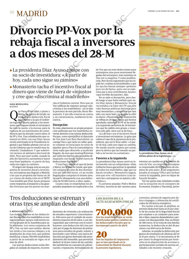 ABC MADRID 24-03-2023 página 50