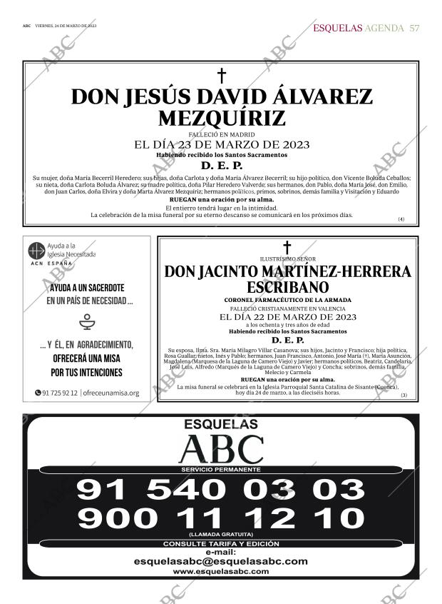 ABC MADRID 24-03-2023 página 57