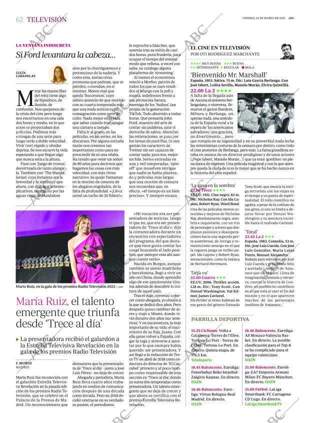 ABC MADRID 24-03-2023 página 62