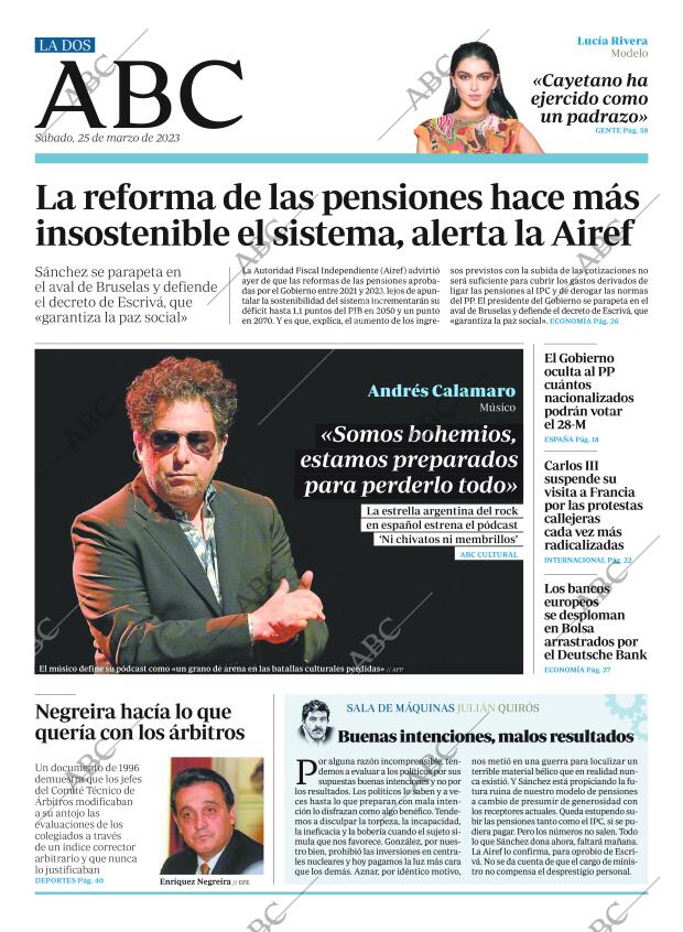 ABC MADRID 25-03-2023 página 2