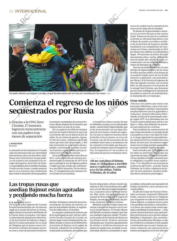 ABC MADRID 25-03-2023 página 24
