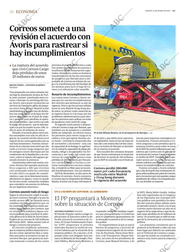 ABC MADRID 25-03-2023 página 28