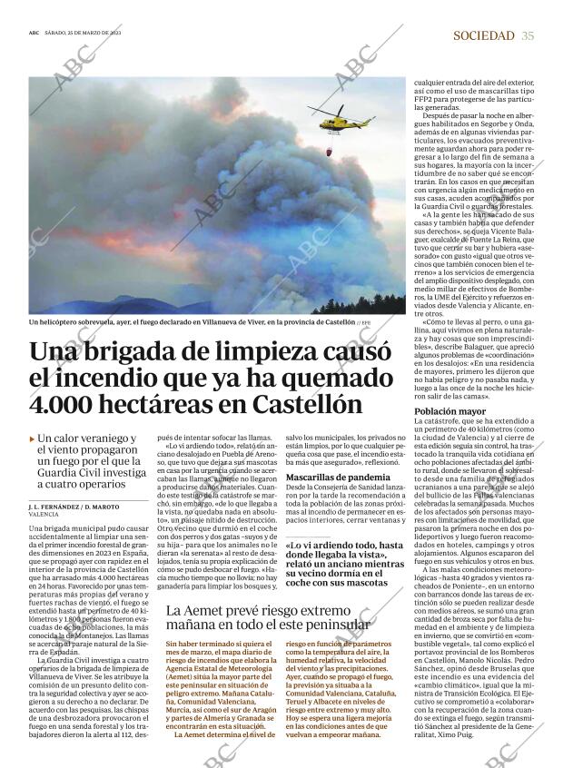 ABC MADRID 25-03-2023 página 35