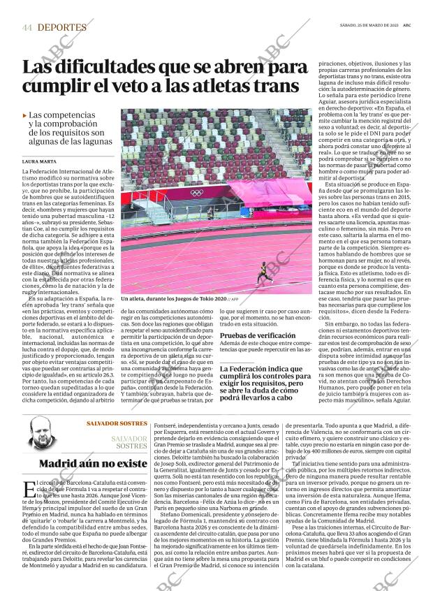 ABC MADRID 25-03-2023 página 44