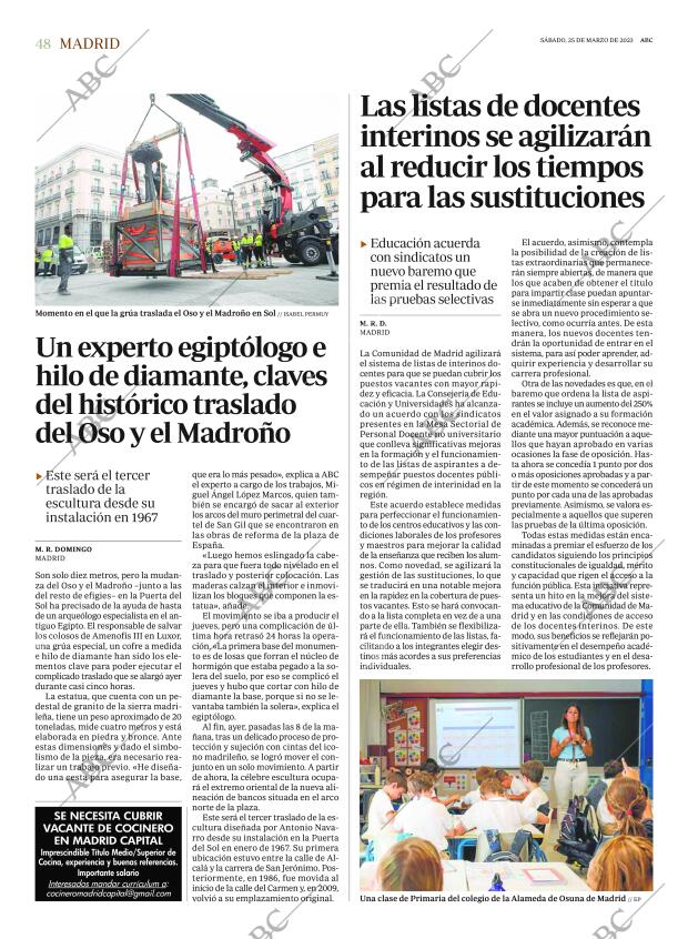 ABC MADRID 25-03-2023 página 48