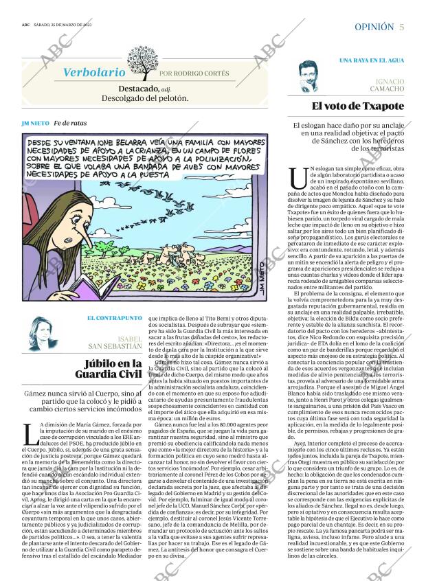 ABC MADRID 25-03-2023 página 5