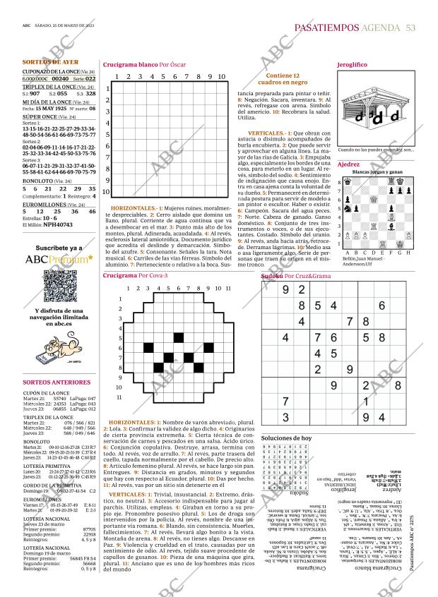 ABC MADRID 25-03-2023 página 53