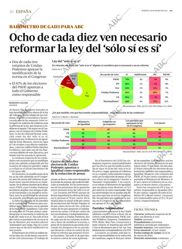 ABC MADRID 26-03-2023 página 20