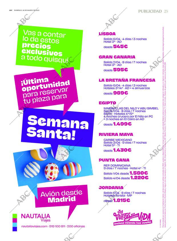 ABC MADRID 26-03-2023 página 25