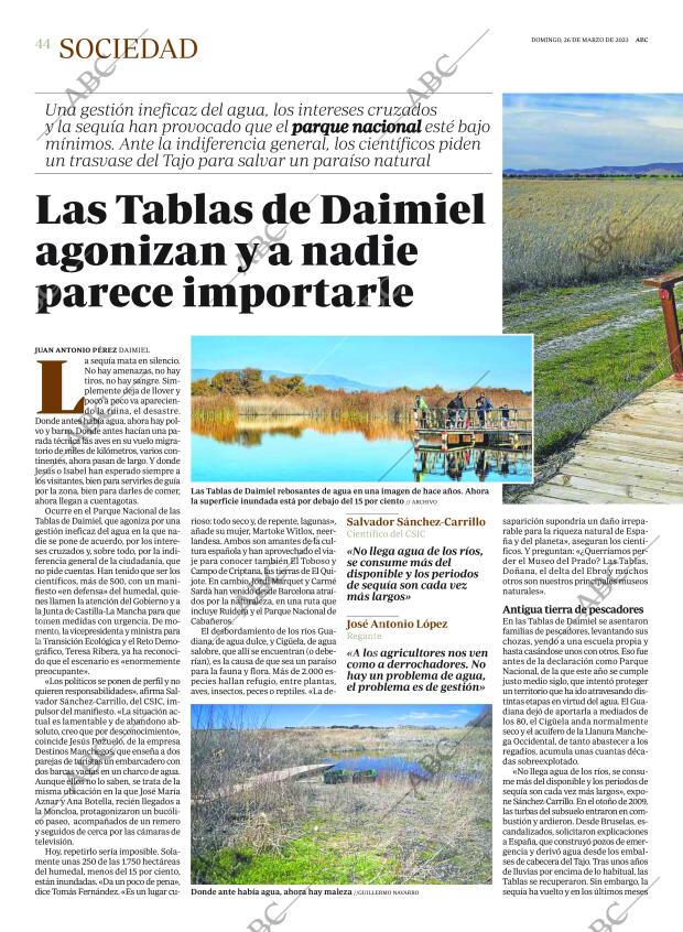 ABC MADRID 26-03-2023 página 44
