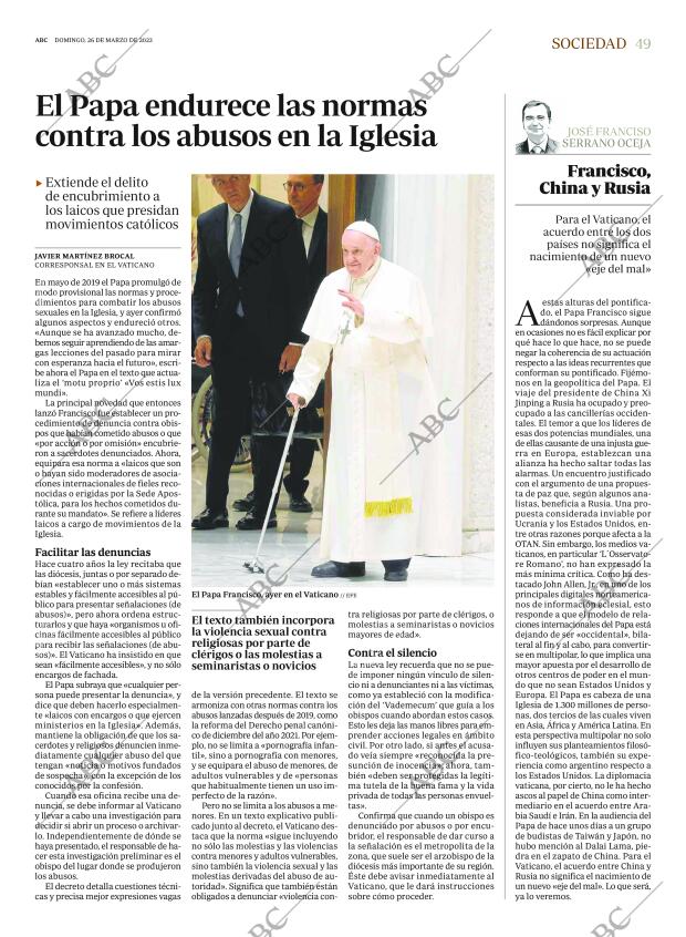 ABC MADRID 26-03-2023 página 49