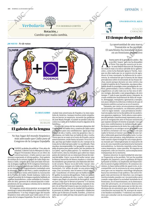 ABC MADRID 26-03-2023 página 5
