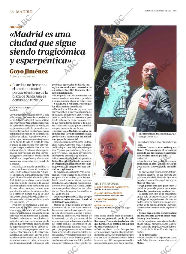 ABC MADRID 26-03-2023 página 68