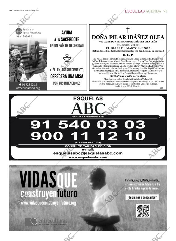 ABC MADRID 26-03-2023 página 71