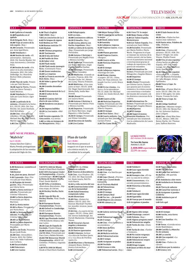ABC MADRID 26-03-2023 página 77