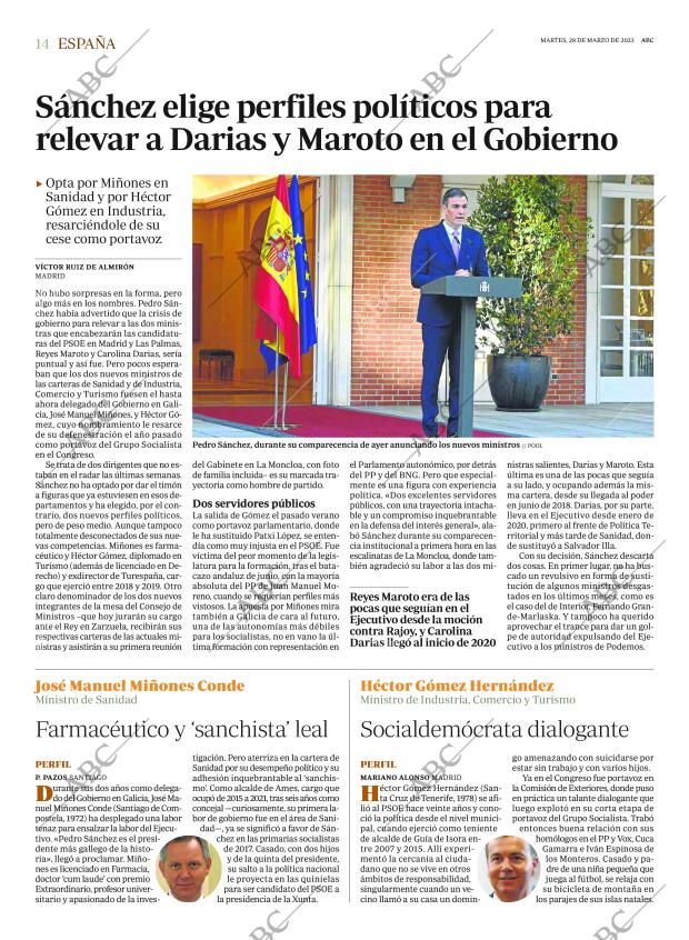 ABC MADRID 28-03-2023 página 14