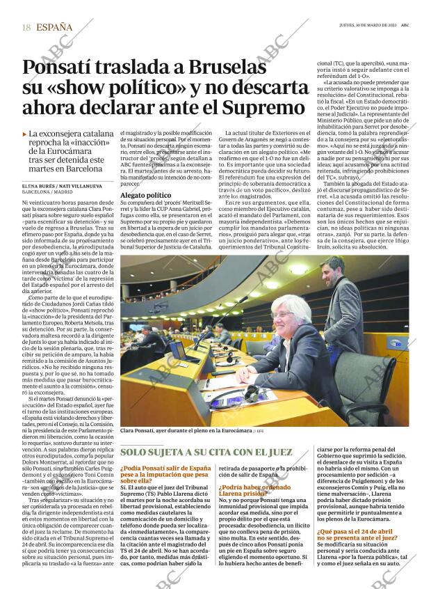 ABC MADRID 30-03-2023 página 18