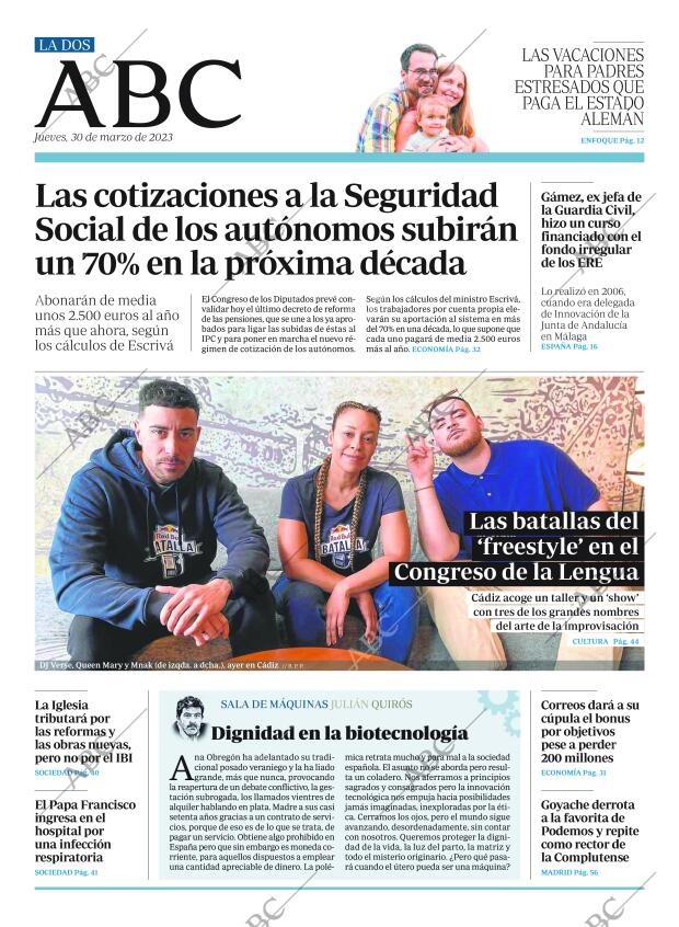 ABC MADRID 30-03-2023 página 2