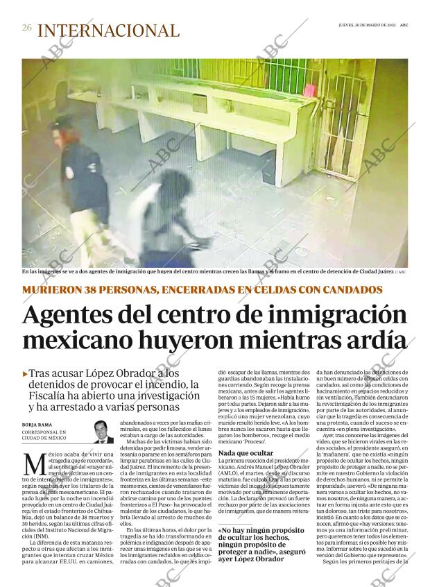 ABC MADRID 30-03-2023 página 26