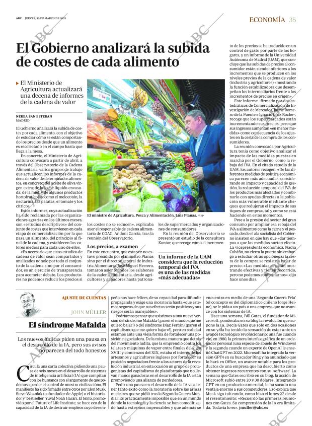 ABC MADRID 30-03-2023 página 35