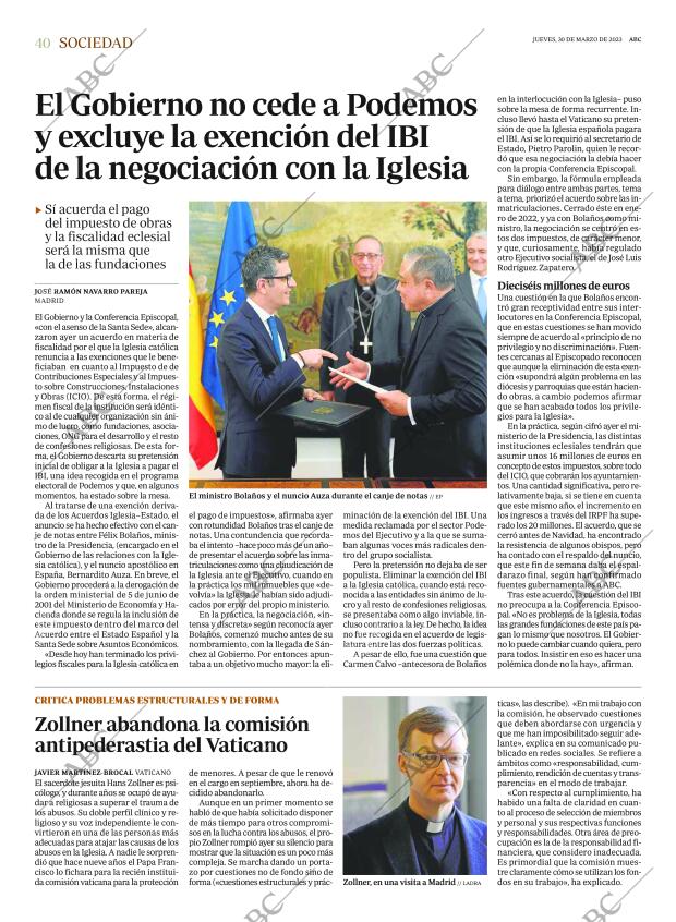 ABC MADRID 30-03-2023 página 40