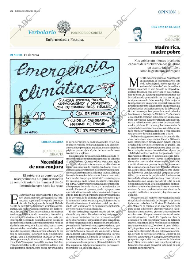 ABC MADRID 30-03-2023 página 5
