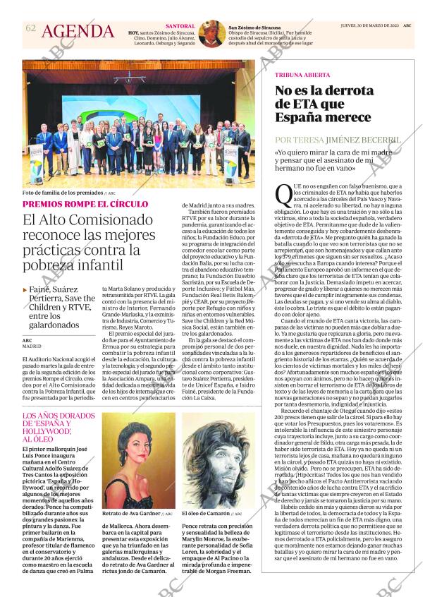 ABC MADRID 30-03-2023 página 62