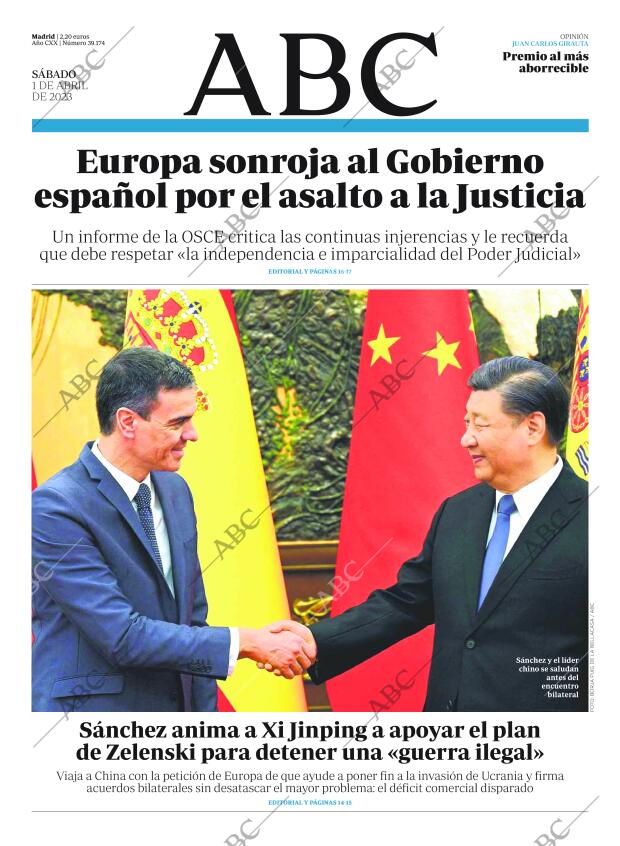 ABC MADRID 01-04-2023 página 1