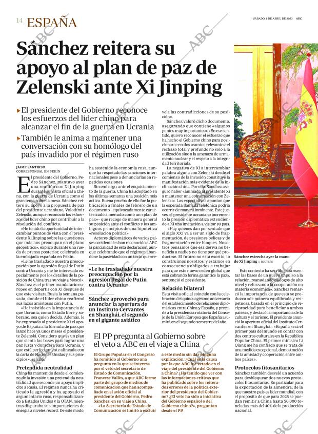 ABC MADRID 01-04-2023 página 14
