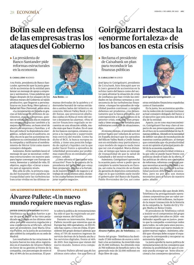 ABC MADRID 01-04-2023 página 28
