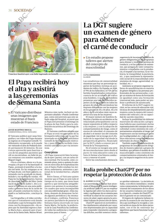 ABC MADRID 01-04-2023 página 36