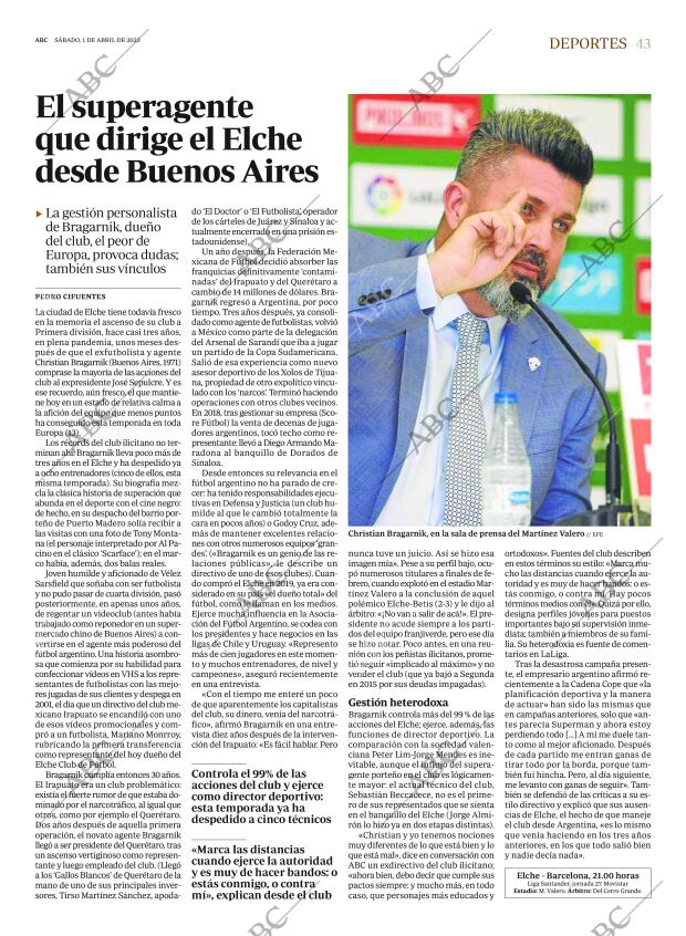 ABC MADRID 01-04-2023 página 43