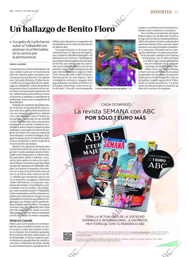 ABC MADRID 01-04-2023 página 45