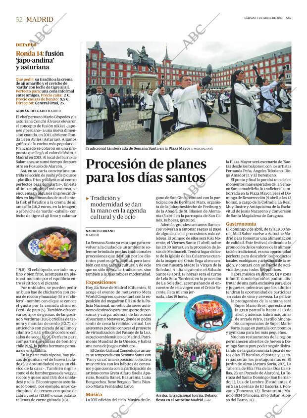 ABC MADRID 01-04-2023 página 52