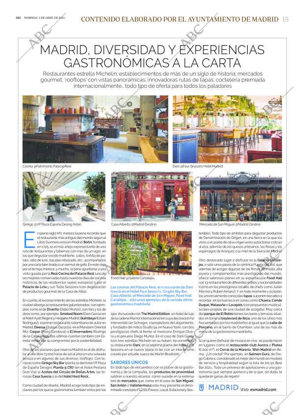 ABC MADRID 02-04-2023 página 15