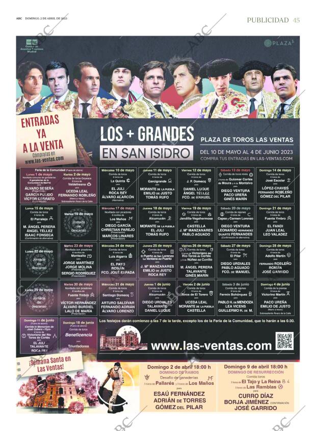 ABC MADRID 02-04-2023 página 45