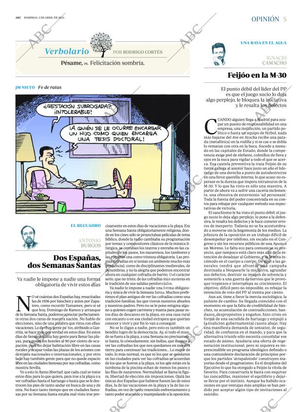 ABC MADRID 02-04-2023 página 5